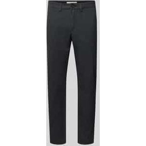 Jeans - Donkergrijs - Slim Fit - Normale Taillehoogte - Riemlussen - Ritssluiting