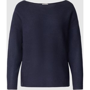 Gebreide pullover met boothals, model 'Otto'