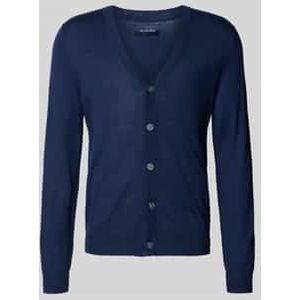 Gebreid jack met V-hals