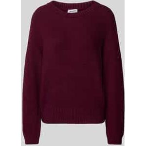 More & More - Pullover - Gebreide Look - Dames - Relaxed Fit - Extra Brede Schouders