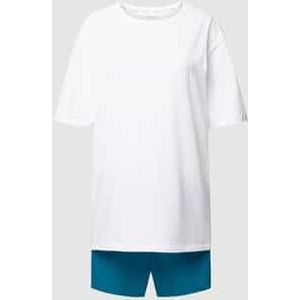 Pyjama met labelstitching, model 'PURE COTTON'