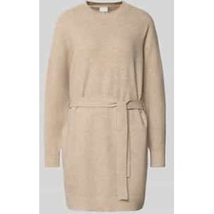 Relaxed fit jurk in gebreide look, model 'Dasila'