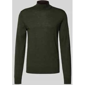 Gebreide pullover met ronde hals
