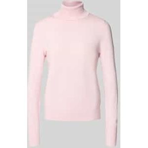 Gebreide pullover met ribboorden