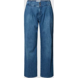 Jeans met labeldetails, model 'MAINE'