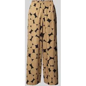 Broek met all-over motief, model 'CEILING'