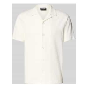 Regular fit vrijetijdsoverhemd met structuurmotief, model 'Filip'