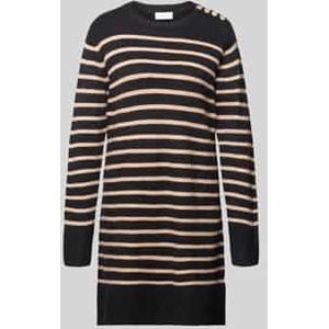 Regular fit jurk in gebreide look