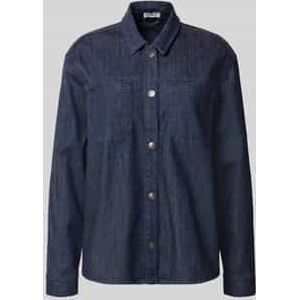 Overhemdblouse met knoopsluiting