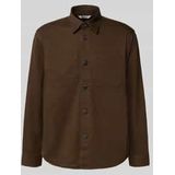 SELECTED HOMME - TRAVIS - Overhemdjack - Regular Fit - Effen - Puur Katoen