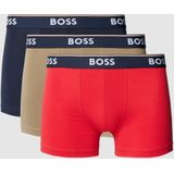 Boxershort met logo in band in een set van 3 stuks