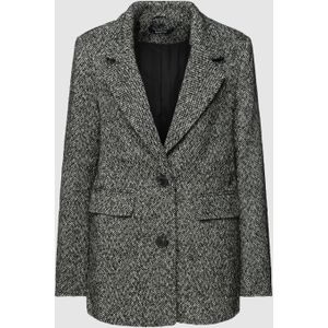 Blazer met structuurmotief, model 'Miranda'