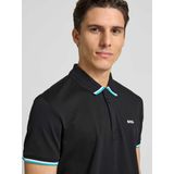 Regular fit poloshirt met labelprint, model 'Paddy Lux Heritage'