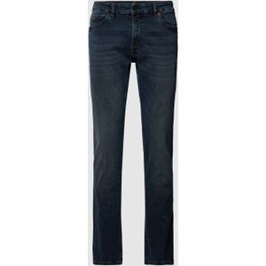 Regular fit jeans met labeldetail, model 'MAINE'