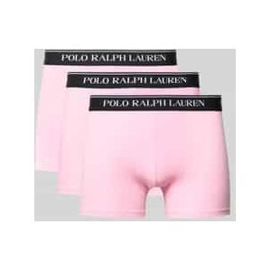 Boxershort met elastische band met logo in een set van 3 stuks