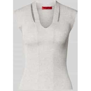 Regular fit spencer van viscosemix, model 'OTELLO'