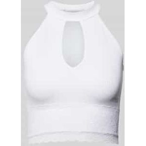 Korte top met halter