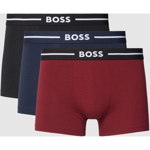 Boxershort met stretch in set van 3