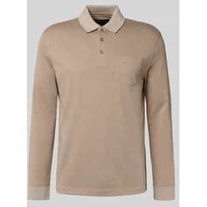 Poloshirt met labelstitching