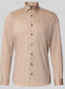 OLYMP - Level Five - Overhemd - Caramel - Body Fit - New York Kent