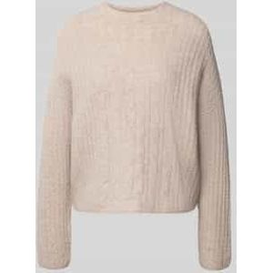 Marc O'Polo - Relaxed Fit - Gebreide Pullover - Mêlee - Scheerwolmix