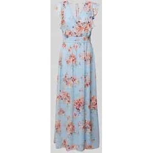 Maxi-jurk met bloemenprint, model 'KARIN'