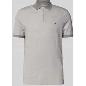 Tommy Hilfiger - Poloshirt - Gemêleerd - Katoenmix - Regular Fit