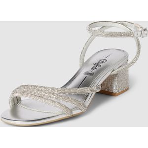 Sandalen met all-over strass-steentjes, model 'LILLY SPARK'