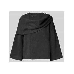 Loose fit gebreid jack met wol