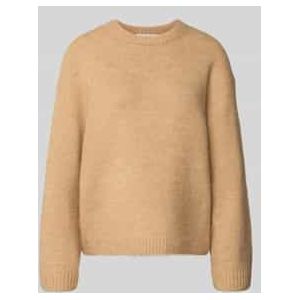 Gebreide pullover met wol