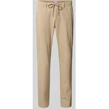 Brax - Style PHIL - Chino Broek - Beige - Cropped Fit