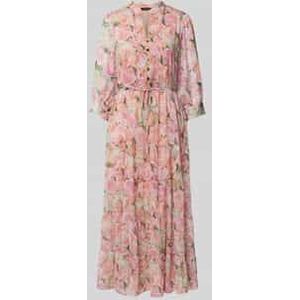 Maxi-jurk met all-over bloemenprint