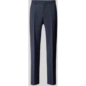 Slim fit pantalon met persplooien, model 'Lenon'