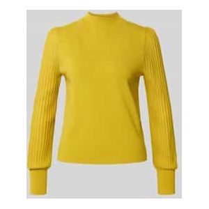 zero - Trui - Geel - Aansluitende Pasvorm - Lange Mouw