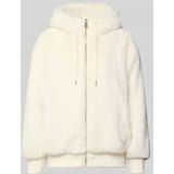 Guess - Lucrezia - Jas - Beige - Casual - Synthetisch - Lange Mouwen