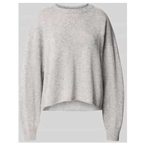 Gebreide pullover met ribboorden, model 'MALESE'