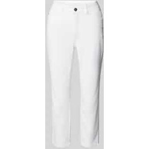 Slim fit broek met verkort model