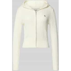 Gebreid jack met wol en zijde