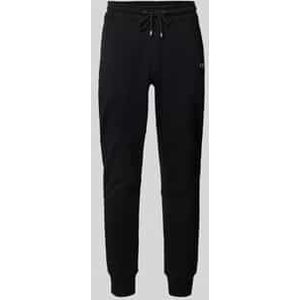 Sweatpants met labeldetail en elastische band