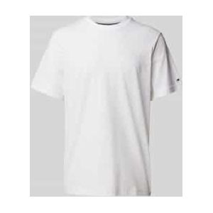 T-shirt met labelstitching