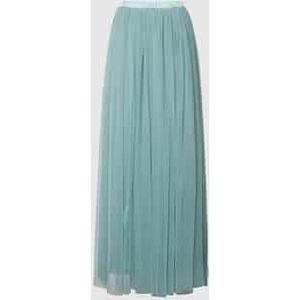 Maxirok van mesh met plooien