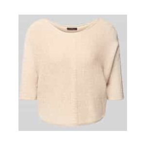Gebreide pullover met 1/2-mouwen