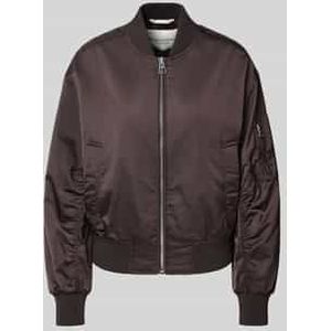 Marc O'Polo - Regular Fit Bomberjack - Effen - Opstaande Kraag