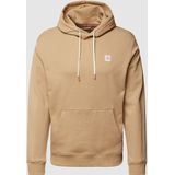 Hoodie met logobadge