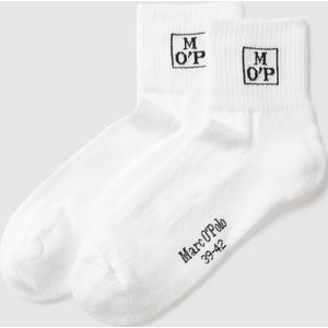 Sokken met labeldetail in een set van 2 paar, model 'Maxi'