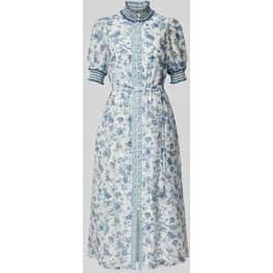 Avondjurk met knoopsluiting, model 'Rochelle'