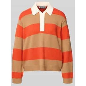 Regular fit gebreide pullover van wolmix met kasjmier, model 'JARN'