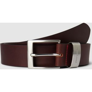 Leren riem met matte sluiting