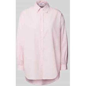 Regular fit overhemdblouse met extra brede schouders