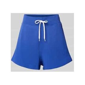 Regular fit sweatshorts met elastische band